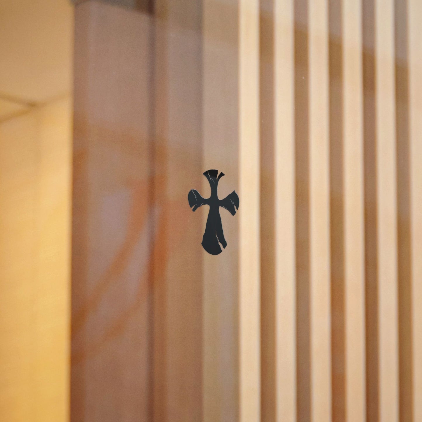 Support Cross Die Cut Sticker