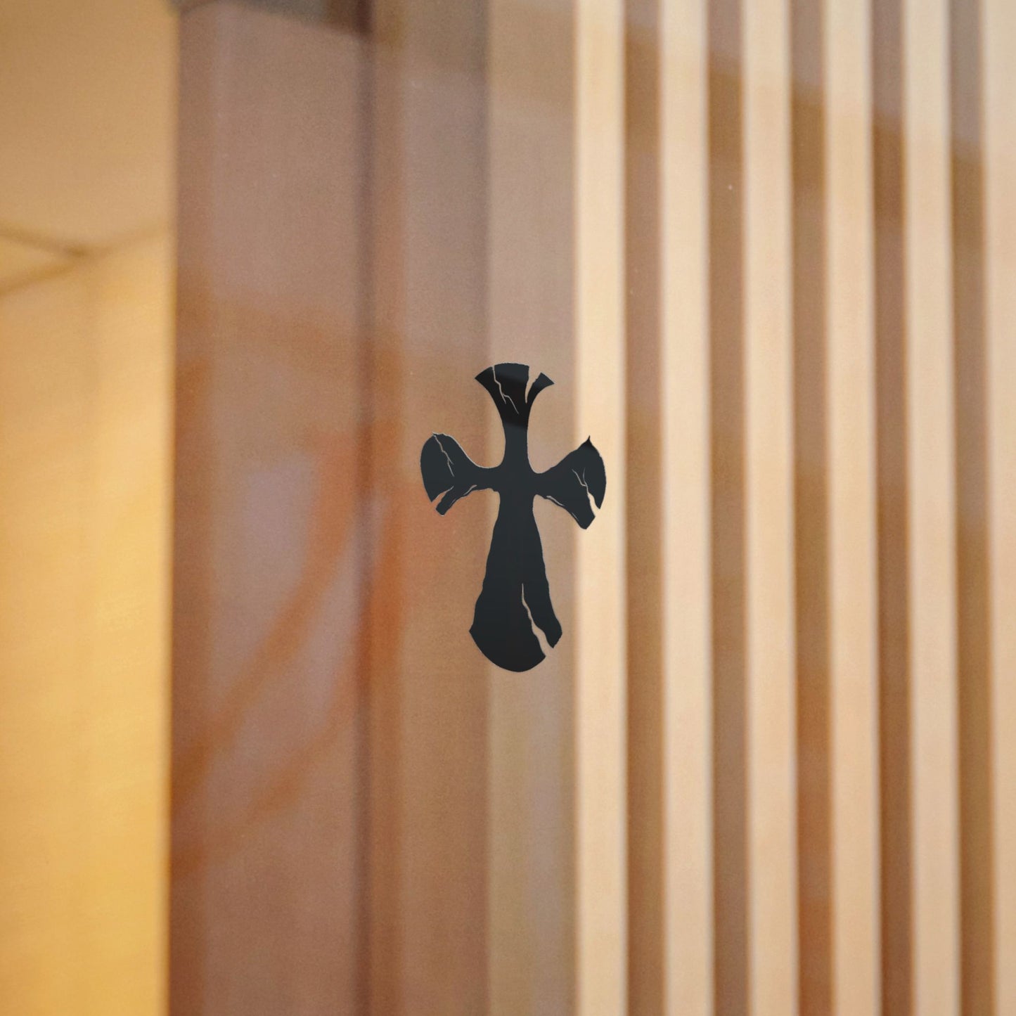 Support Cross Die Cut Sticker