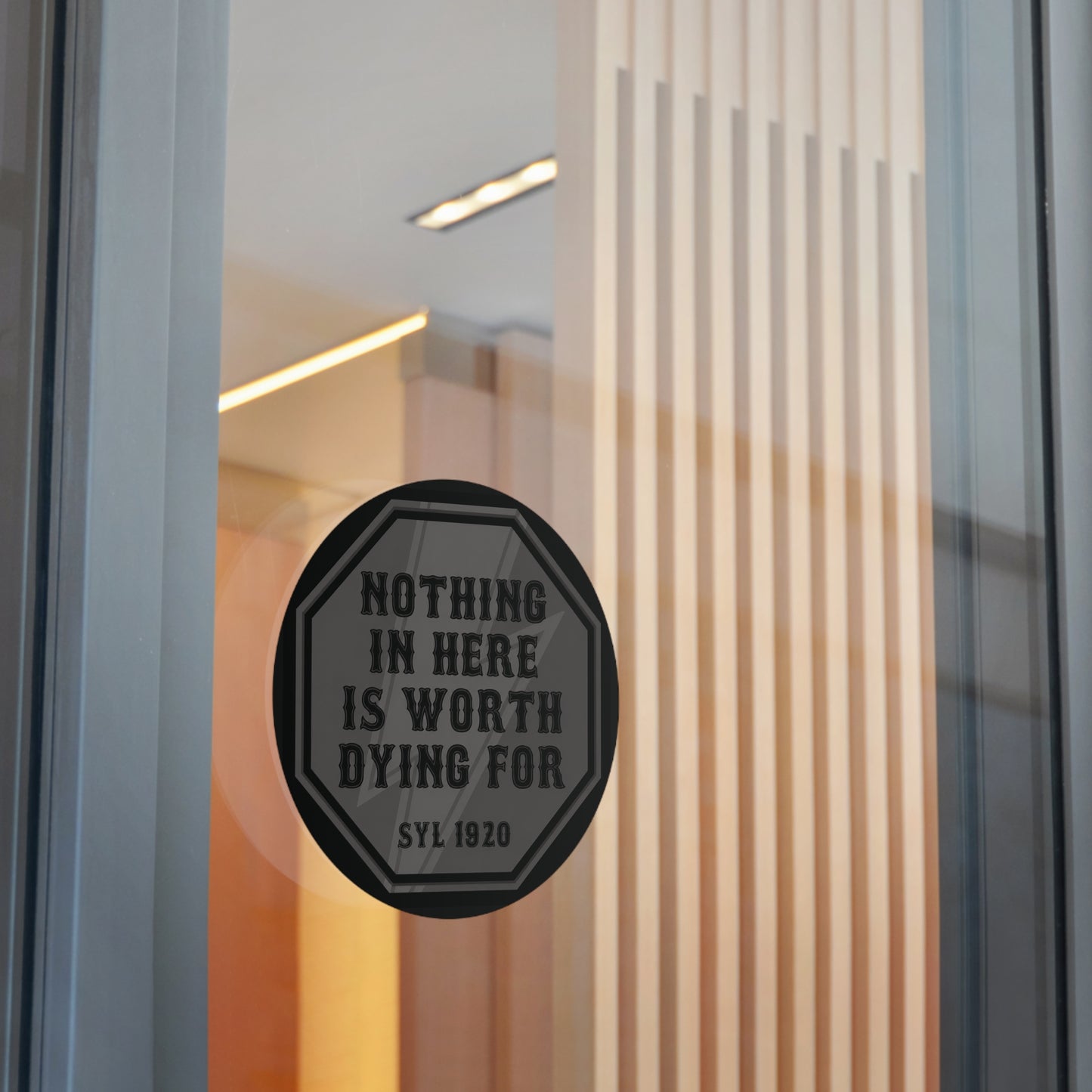 Keep Out Sticker