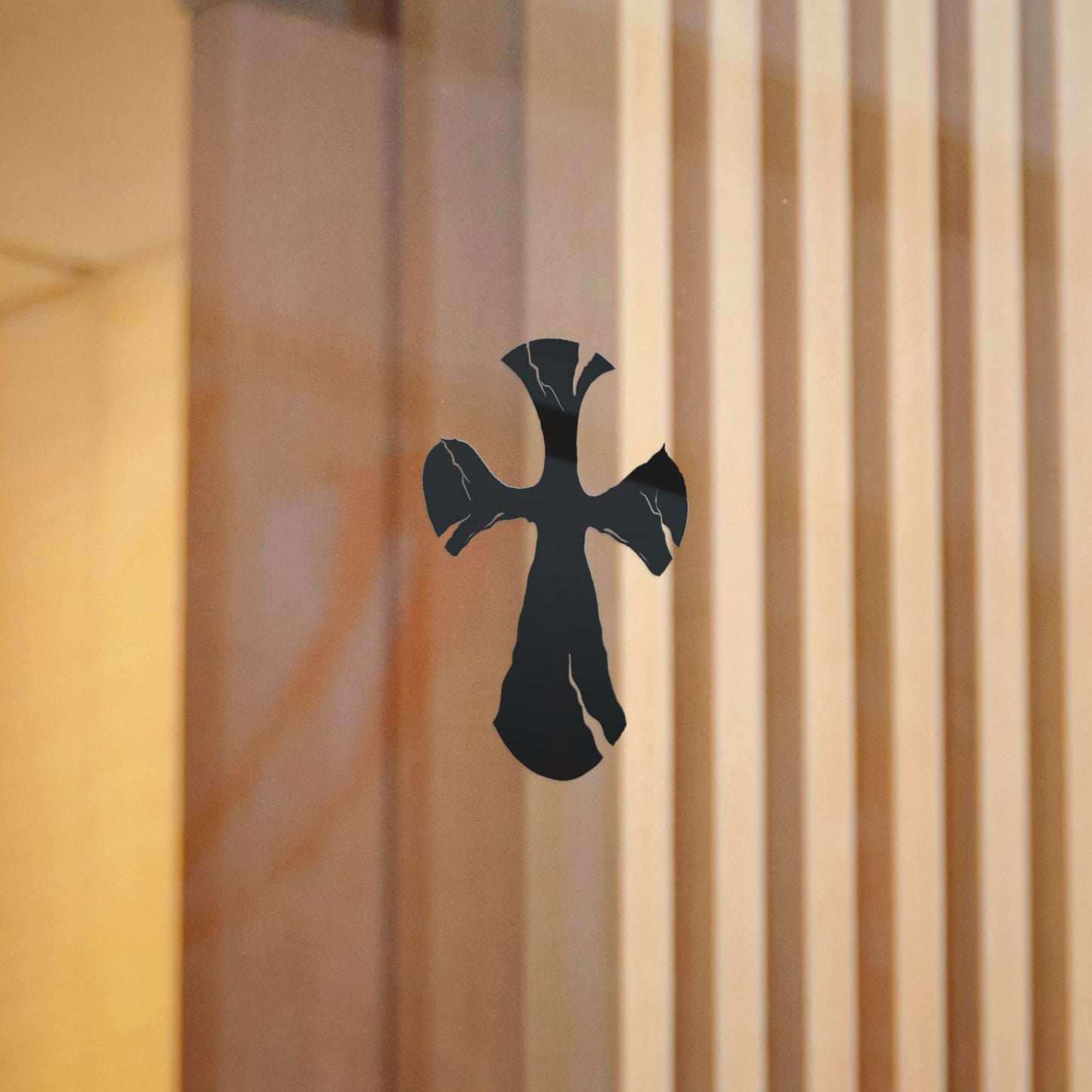 Support Cross Die Cut Sticker