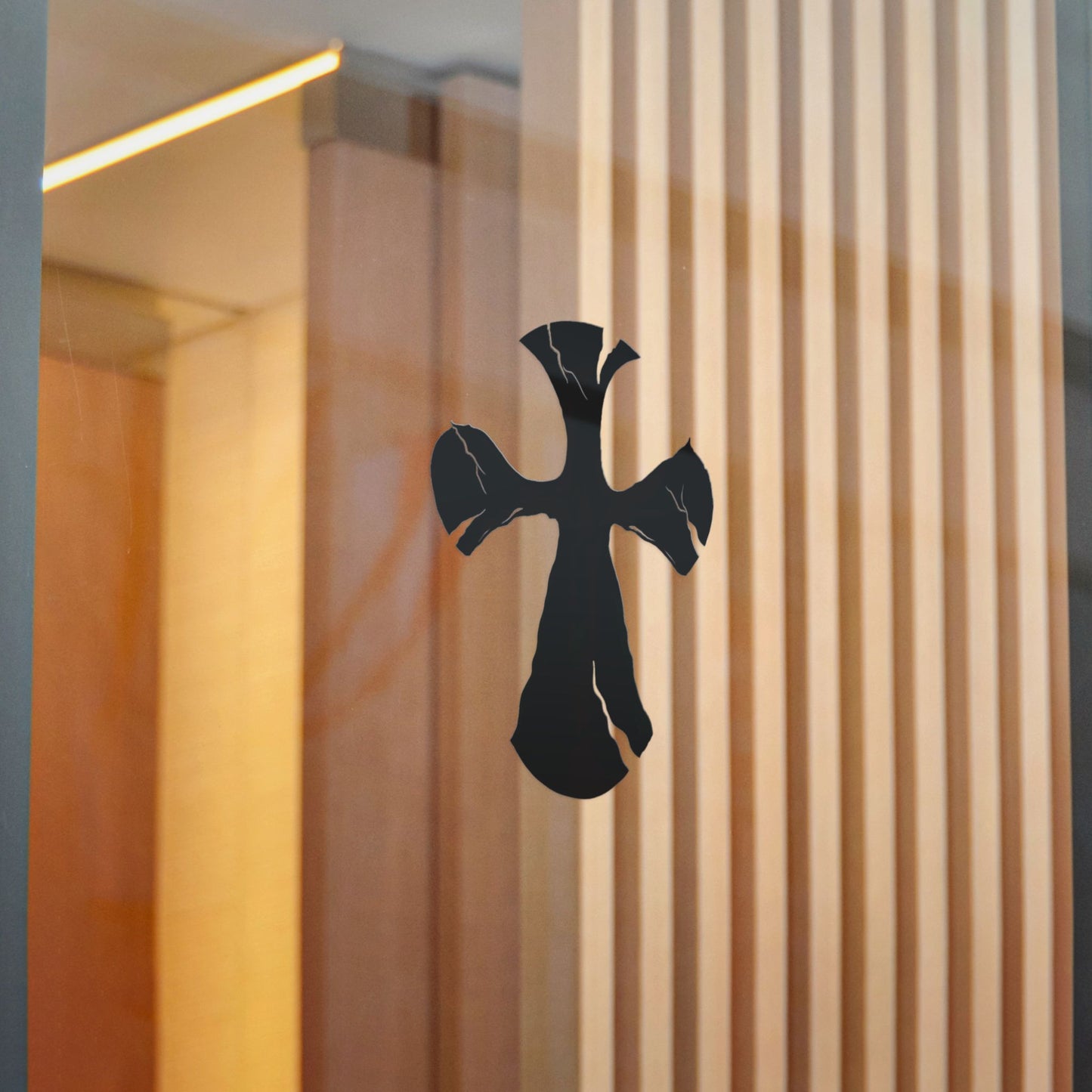 Support Cross Die Cut Sticker