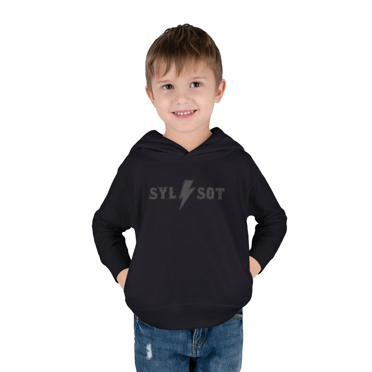 Toddler Pullover Fleece Hoodie Support Your Local SOT