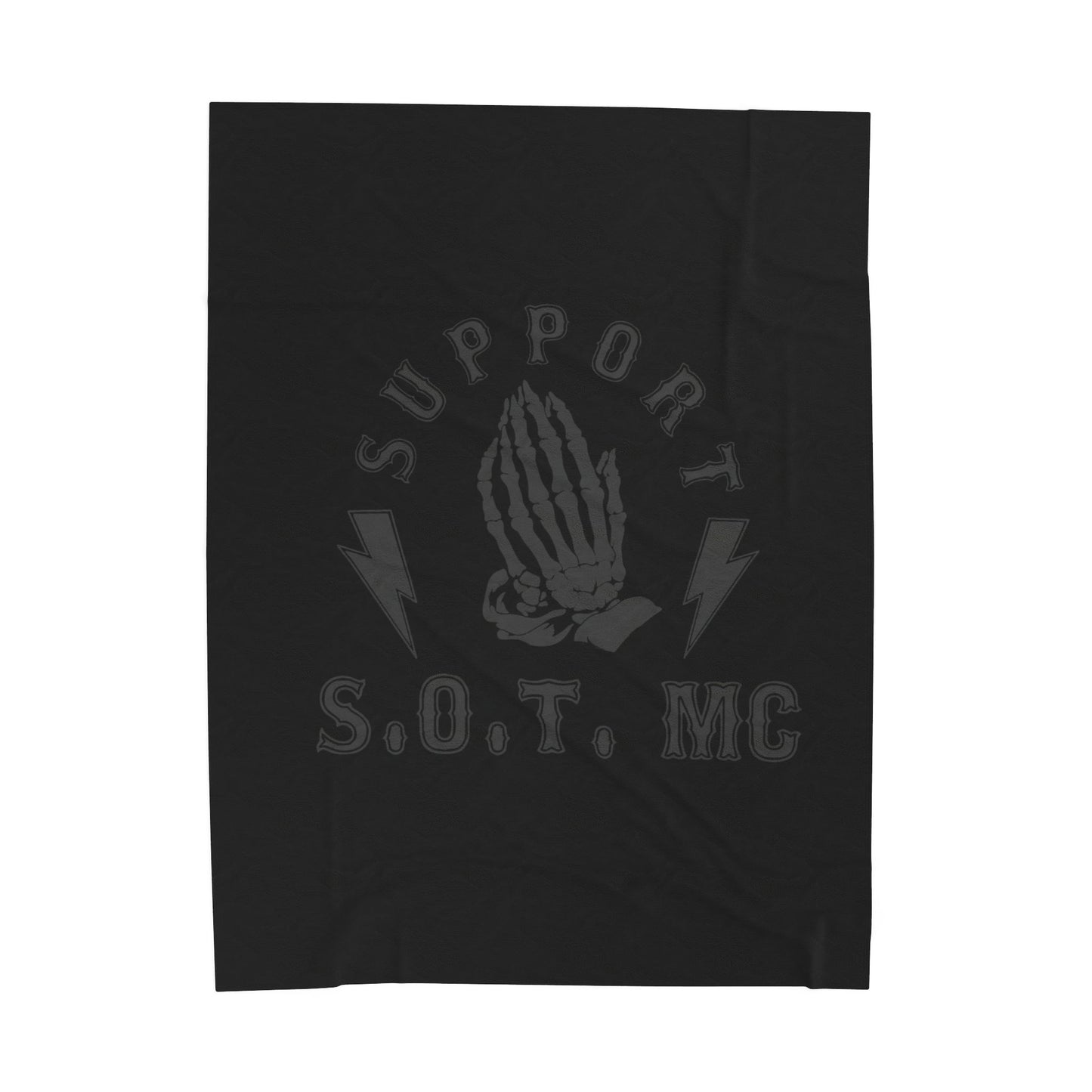 Support S.O.T. Velveteen Plush Blanket