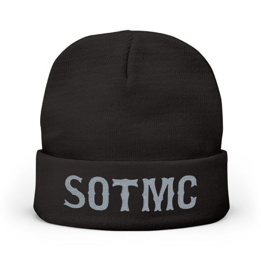 Embroidered 'SOTMC' Knit Beanie