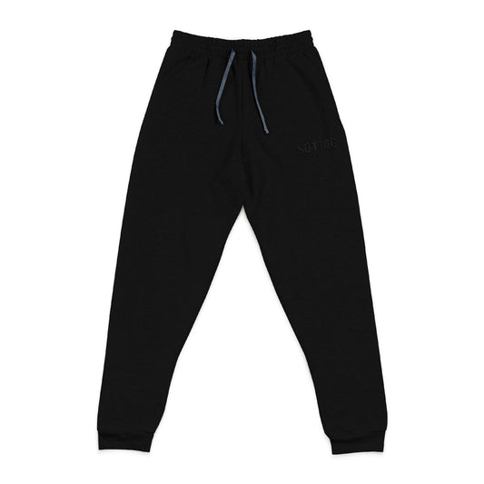 Embroidered Black Joggers — SOTMC