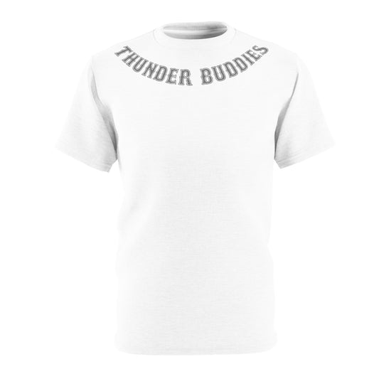 Unisex Thunder Buddies Tee - White