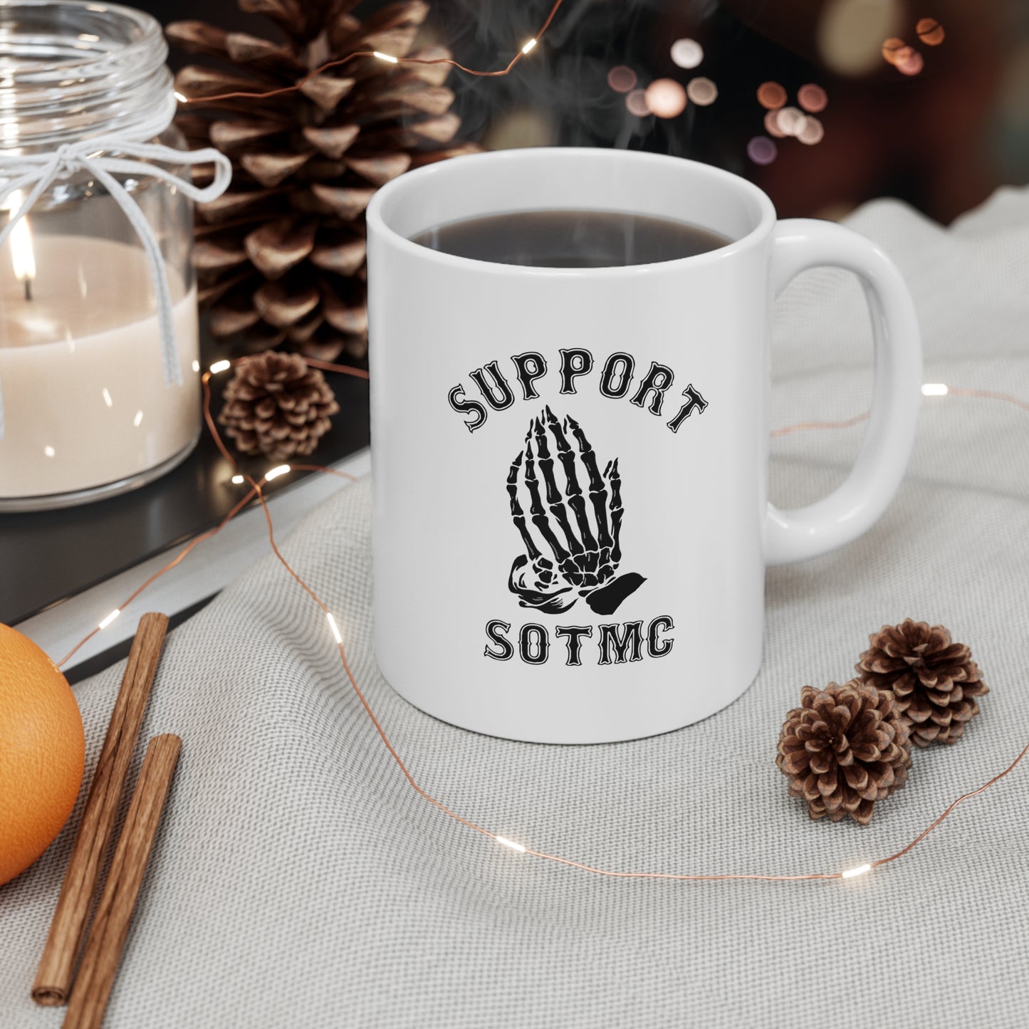 Praying Hands Support Mug