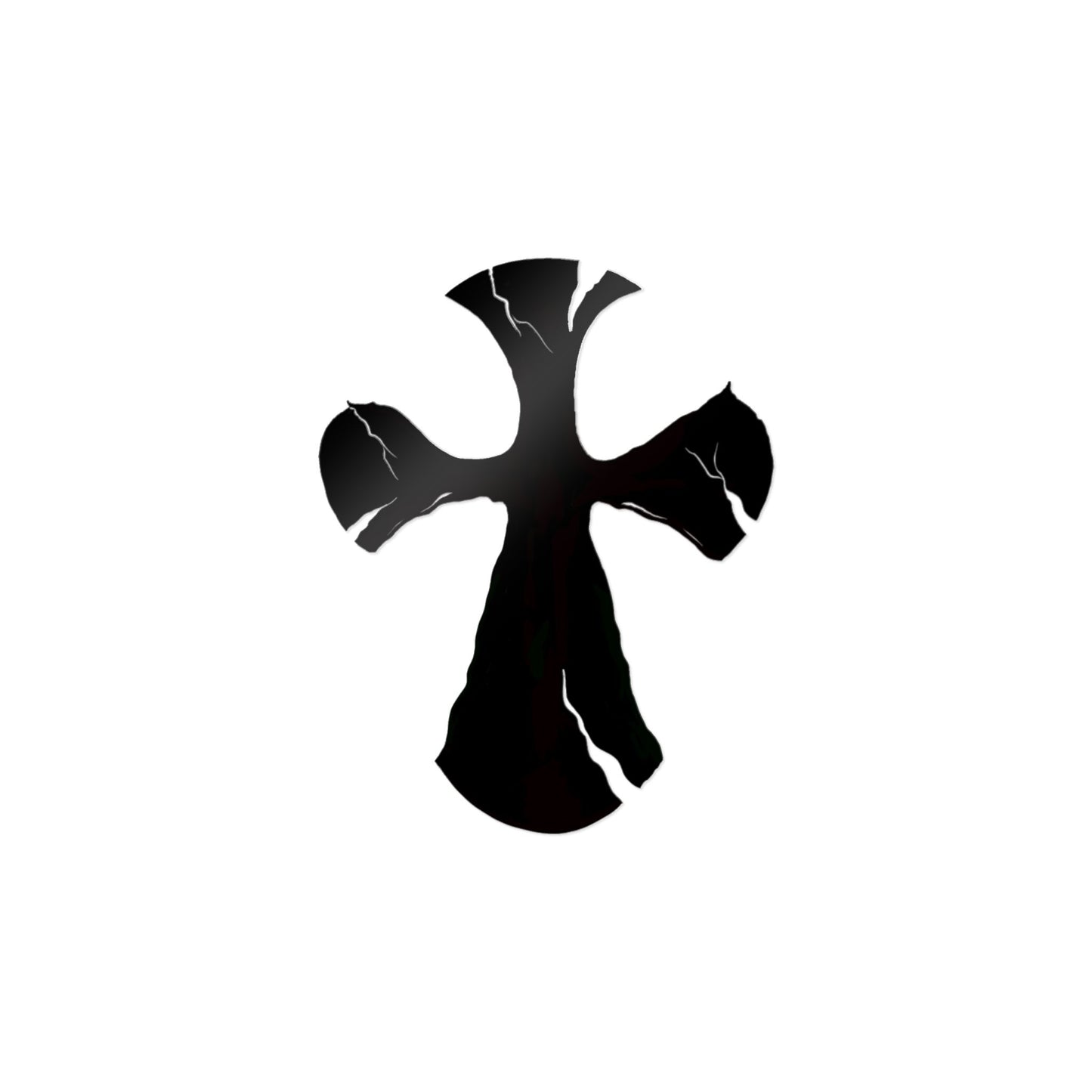 Support Cross Die Cut Sticker