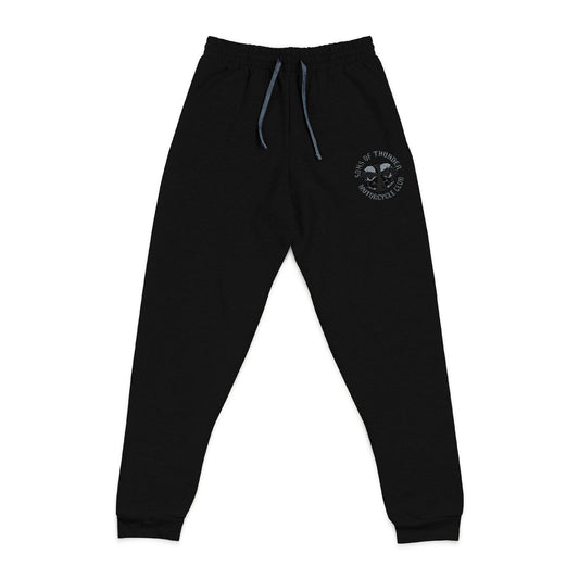 Embroidered Black Joggers — SOTMC