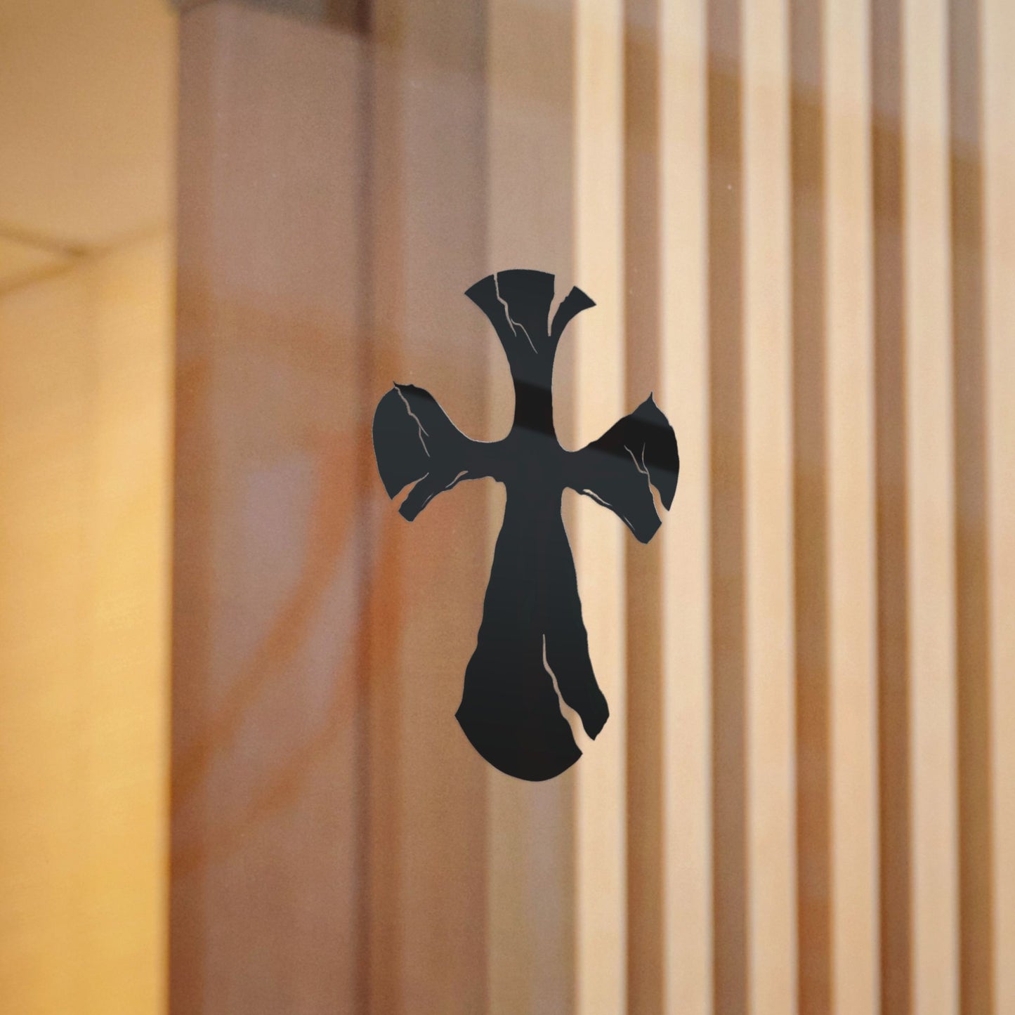 Support Cross Die Cut Sticker