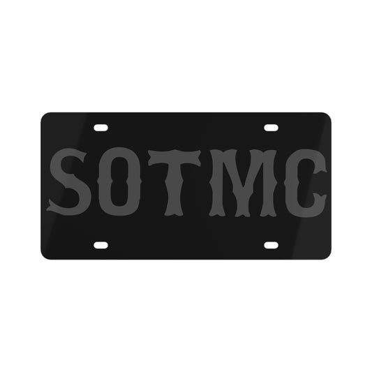 SOTMC License Plate